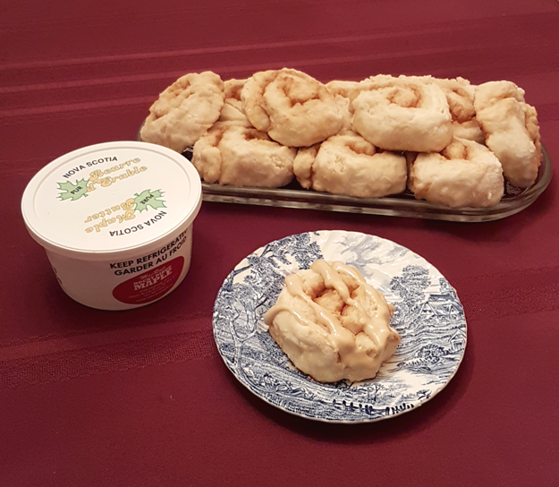Maple Cinnamon Rolls